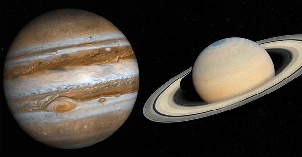 Osservazione dei pianeti Giove e Saturno