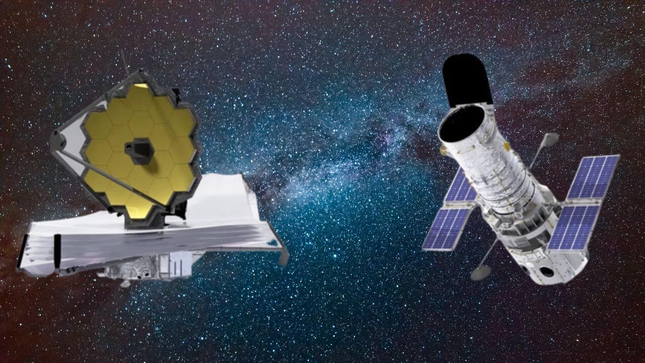 James Webb e Hubble: due grandi telescopi spaziali a confronto