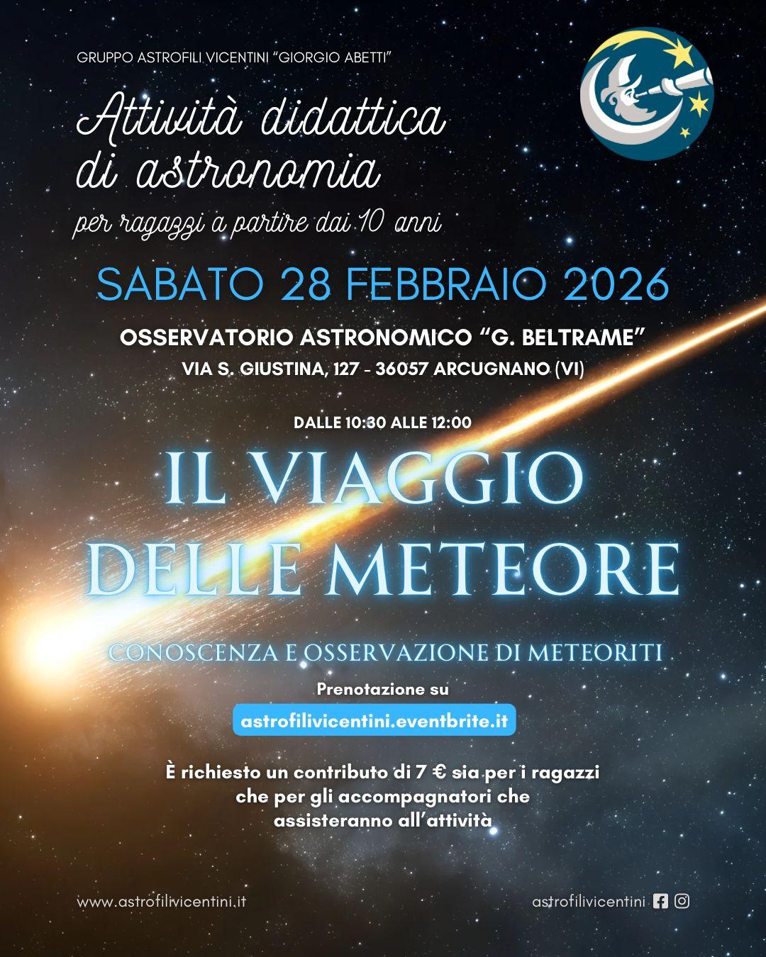 Il Viaggio delle Meteore