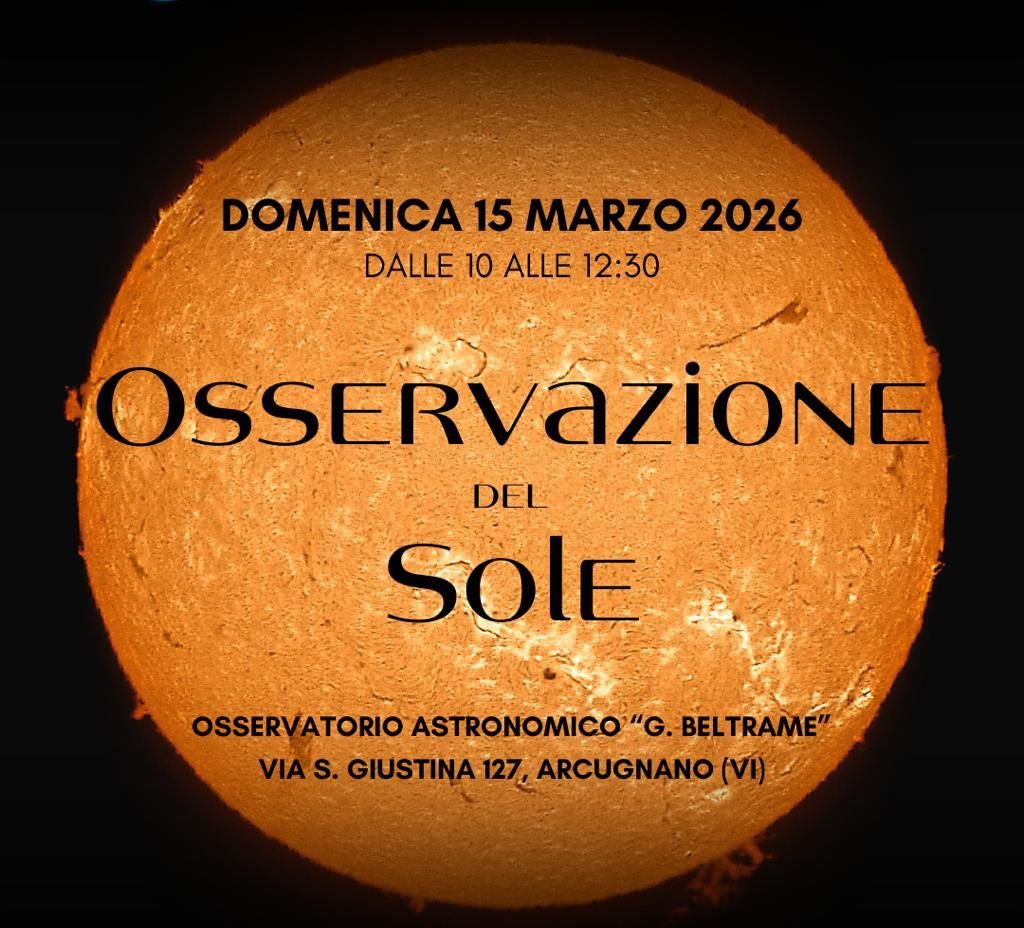 Osservazione del Sole