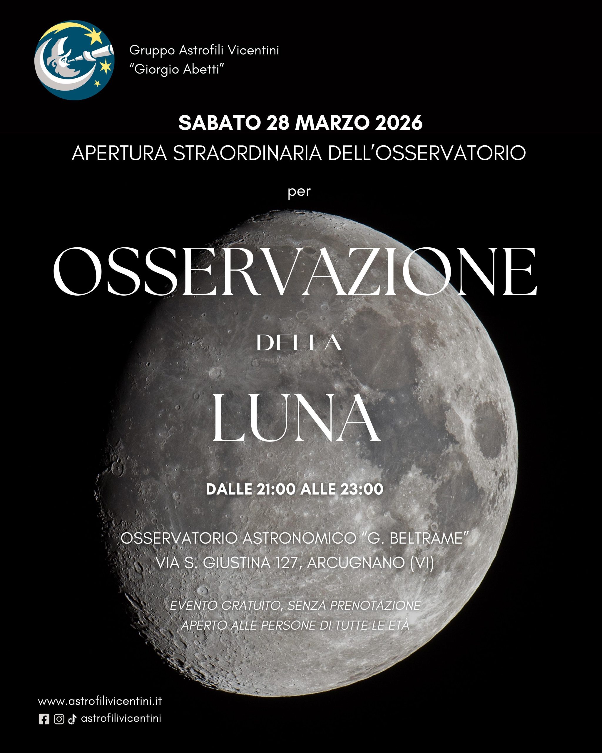Osservazione della Luna