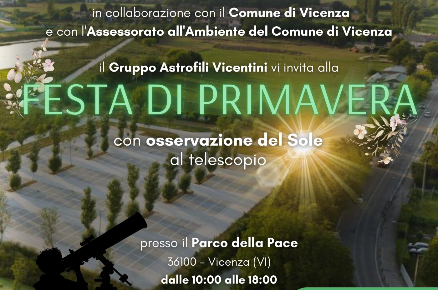Festa di Primavera con osservazione del Sole