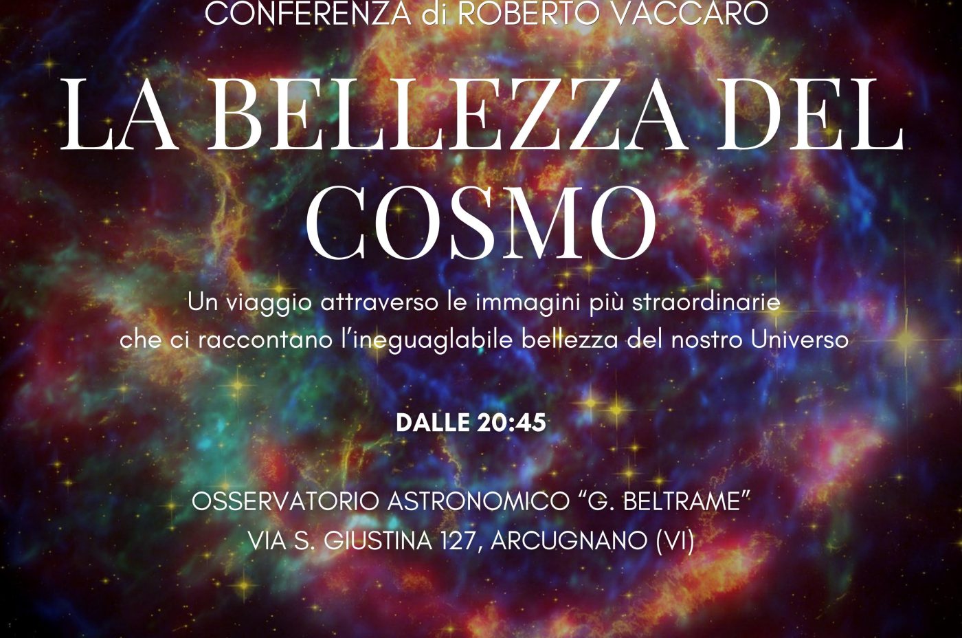 La bellezza del cosmo
