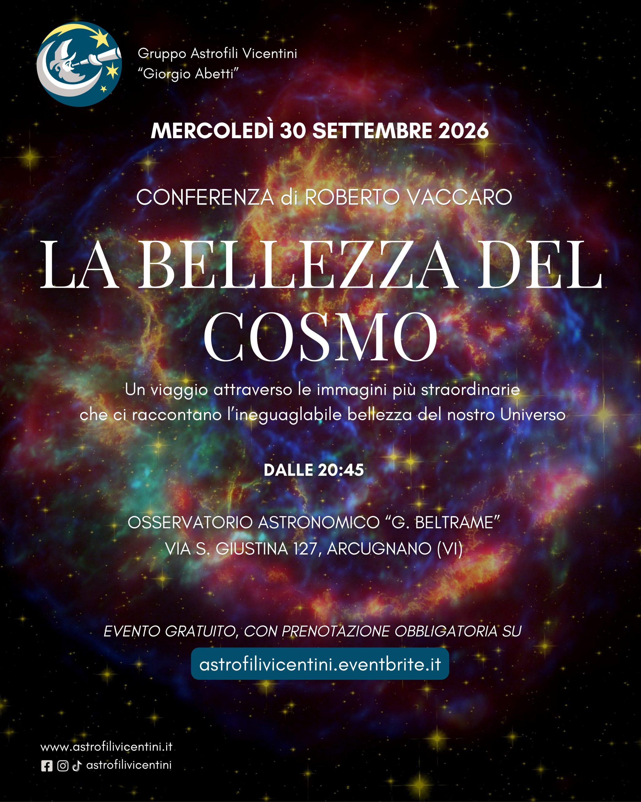 La bellezza del cosmo