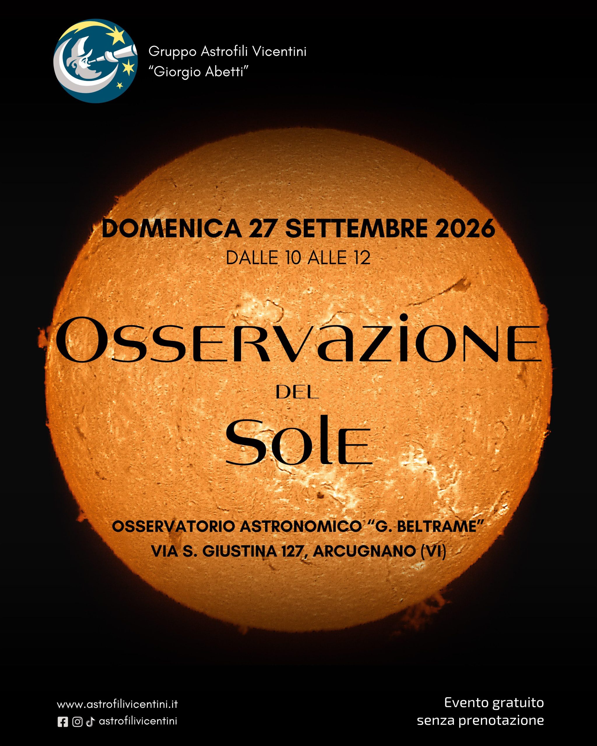 Osservazione del Sole